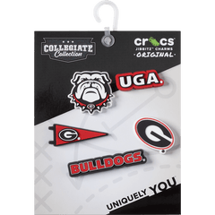 Crocs University of Georgia 5 Pack Jibbitz™ charms