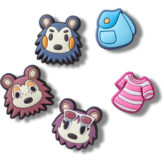 Crocs Animal Crossing Creator 5 Pack Jibbitz™ charms