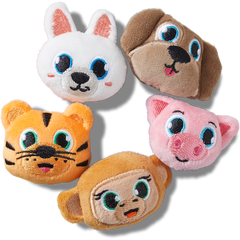 Crocs Fuzzy Animal 5 Pack Jibbitz™ charms