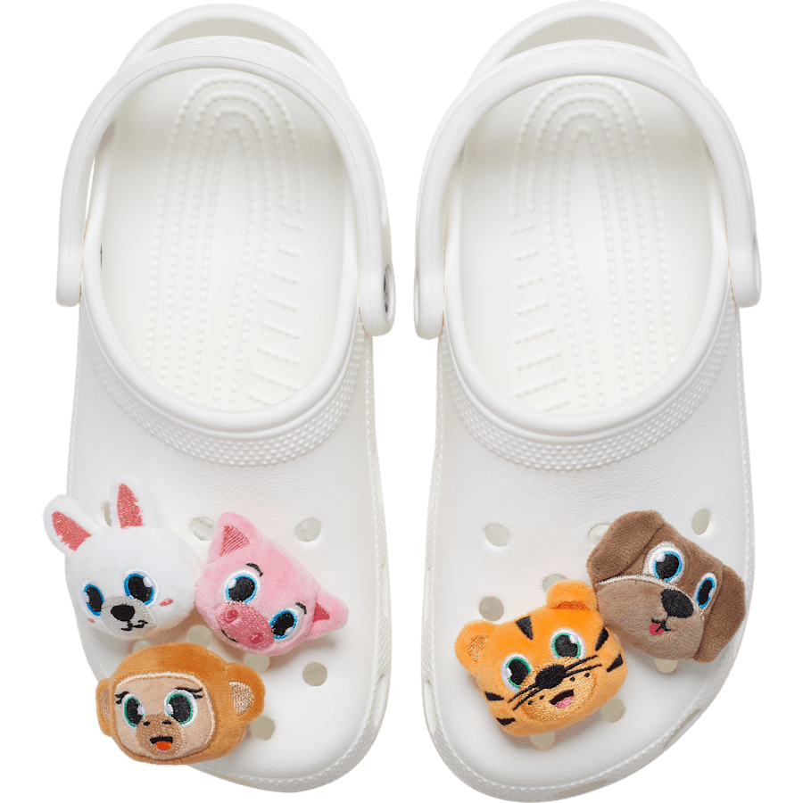 Crocs Fuzzy Animal 5 Pack Jibbitz™ charms