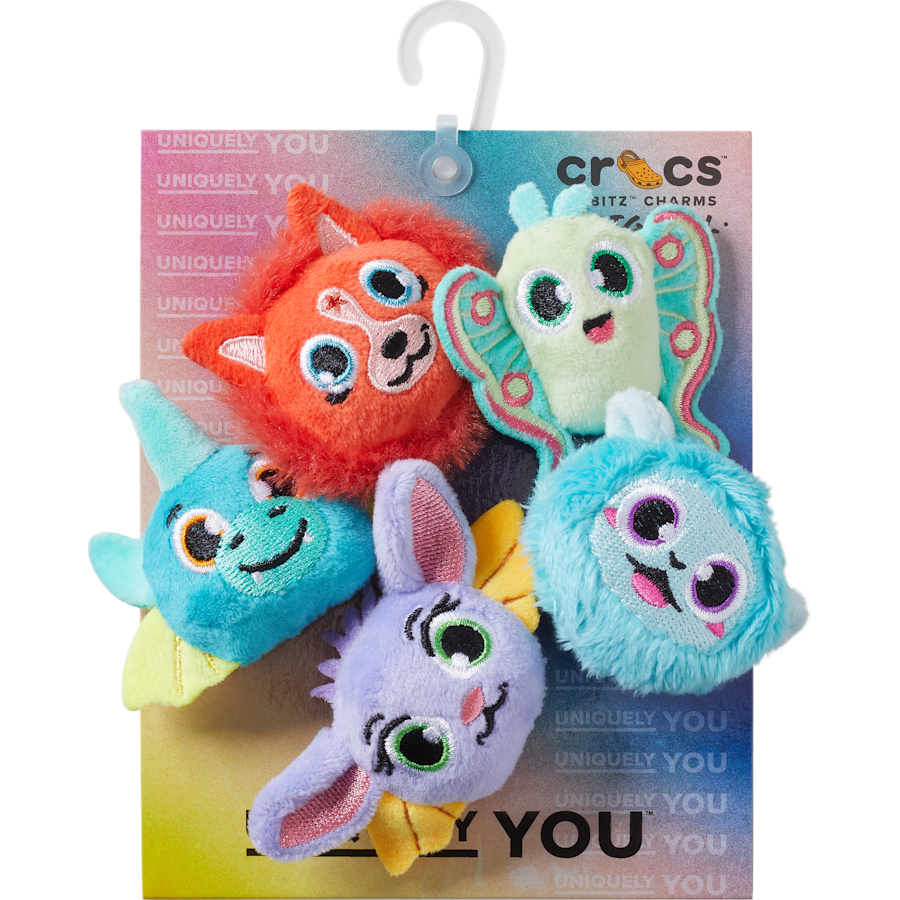 Crocs Fuzzy Fantasy Animals 5 Pack Jibbitz™ charms