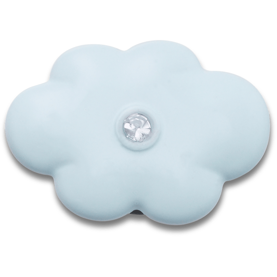 Crocs Blue Flower With Crystal Jibbitz™ charms