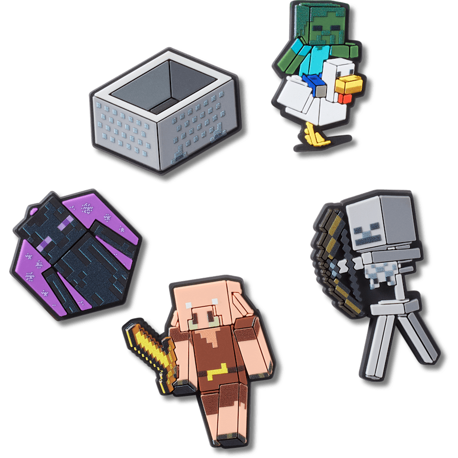 Crocs Minecraft 5 Pack Jibbitz™ charms
