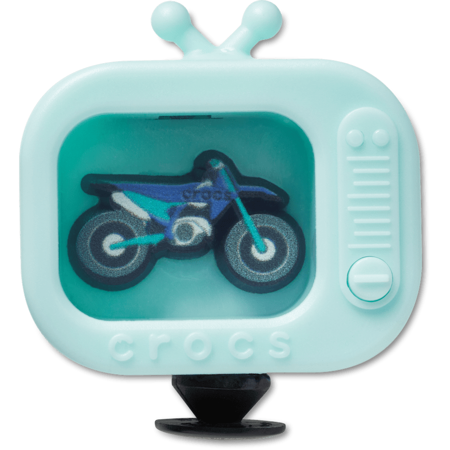 Crocs Motorcycle TV Flashlight Jibbitz™ charms