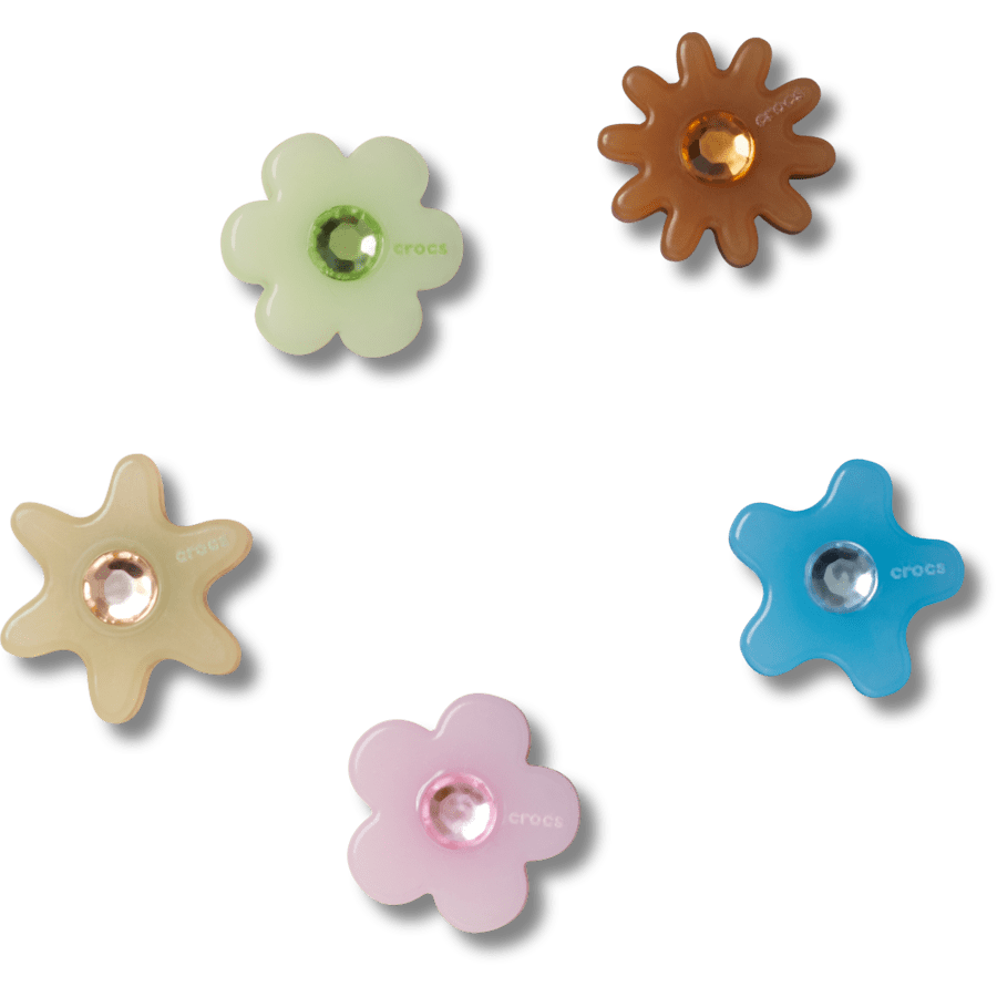 Crocs Enlighten Flower 5 Pack Jibbitz™ charms