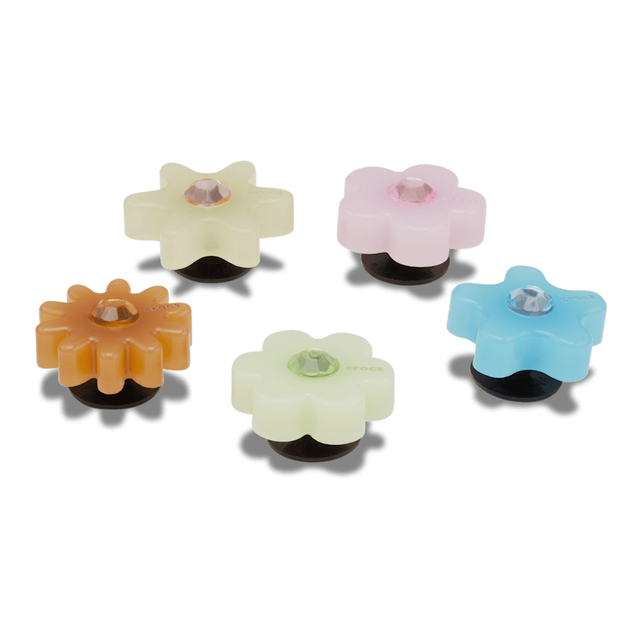Crocs Enlighten Flower 5 Pack Jibbitz™ charms