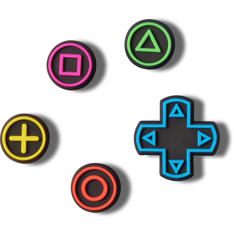 Crocs Game Controller 5 Pack Jibbitz™ charms