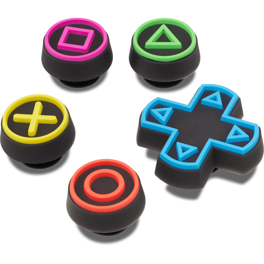 Crocs Game Controller 5 Pack Jibbitz™ charms