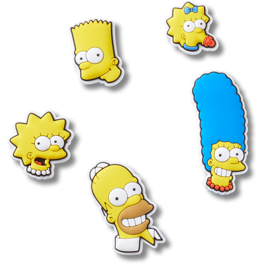 Crocs The Simpsons 5 Pack Jibbitz™ charms