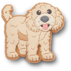 Crocs b'Golden Doodle Puppy Jibbitz Shoe Charm