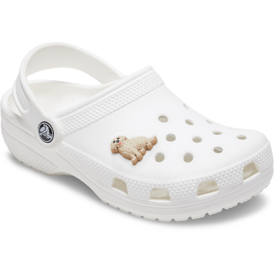 Crocs b'Golden Retriever Puppy Jibbitz Shoe Charm