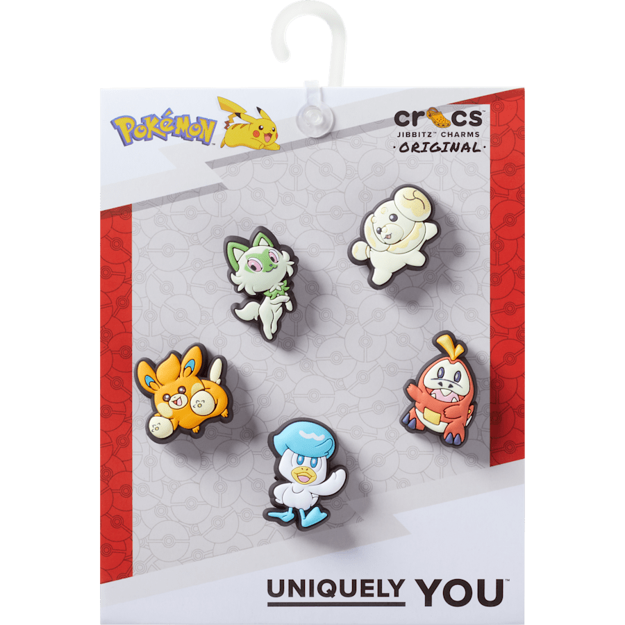 Crocs Pokemon Paldea 5 Pack Jibbitz™ charms