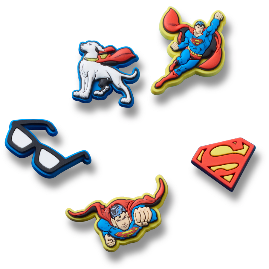 Crocs Superman 5 Pck Jibbitz™ charms