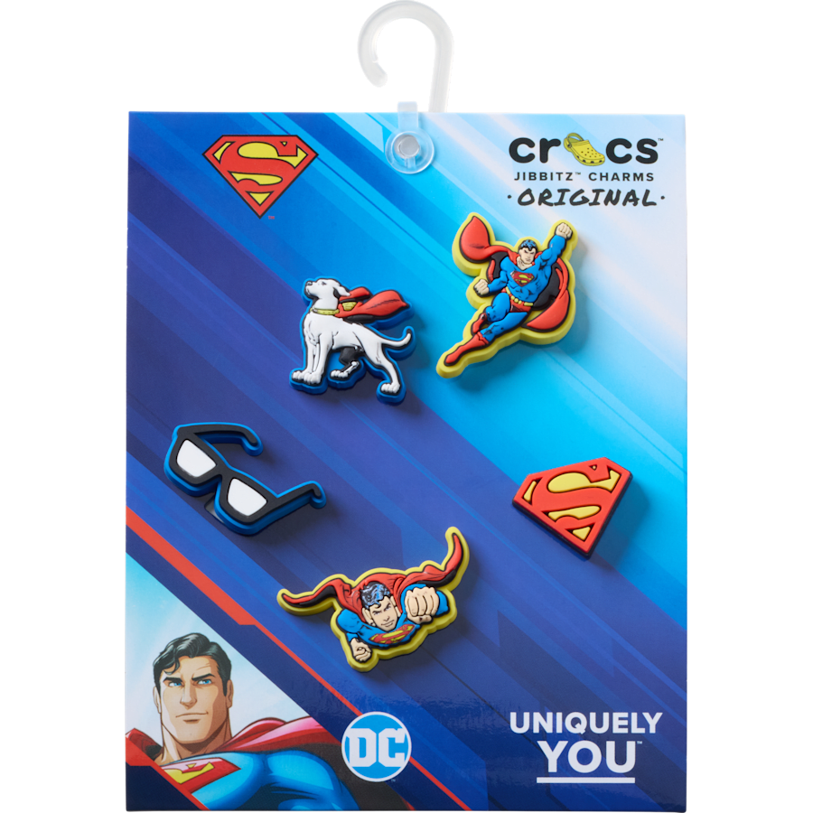 Crocs Superman 5 Pck Jibbitz™ charms