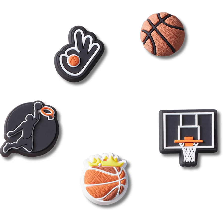 Crocs Basketball Team 5 Pack Jibbitz™ charms