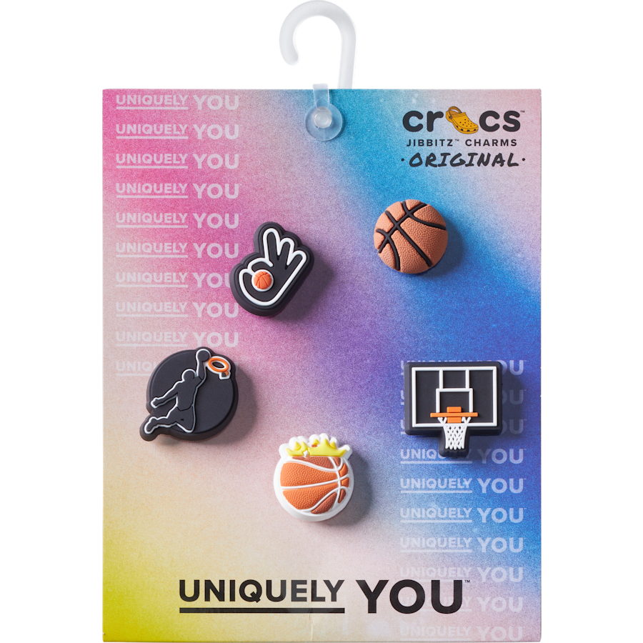 Crocs Basketball Team 5 Pack Jibbitz™ charms