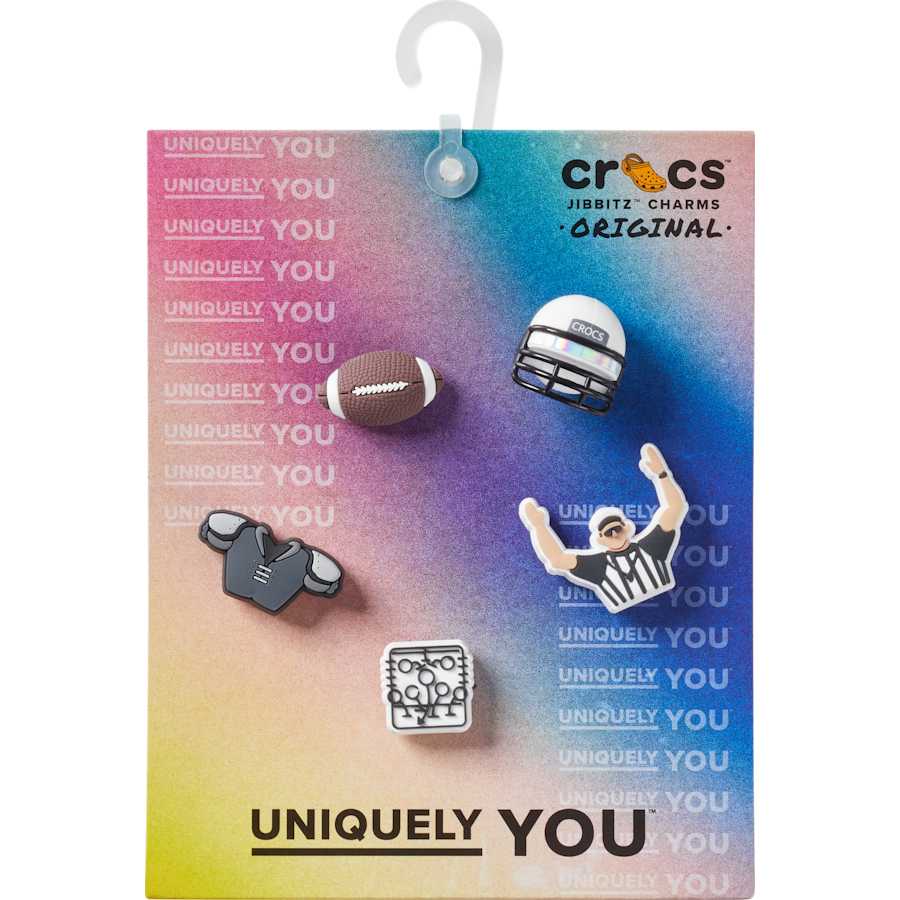 Crocs Football Team 5 Pack Jibbitz™ charms