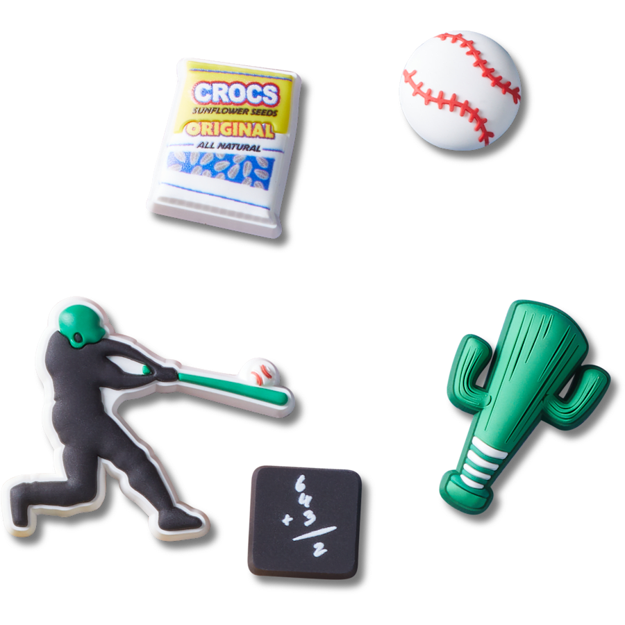 Crocs Baseball Team 5 Pack Jibbitz™ charms