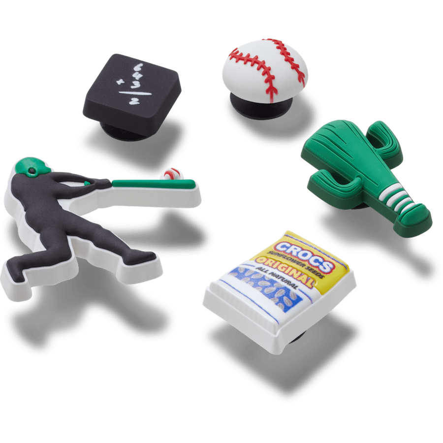 Crocs Baseball Team 5 Pack Jibbitz™ charms
