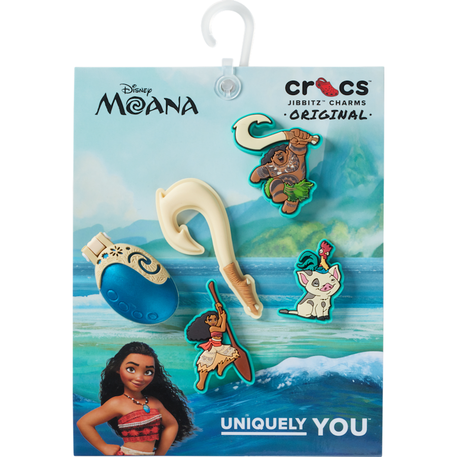 Crocs Disney Moana 5 Pack Jibbitz™ charms