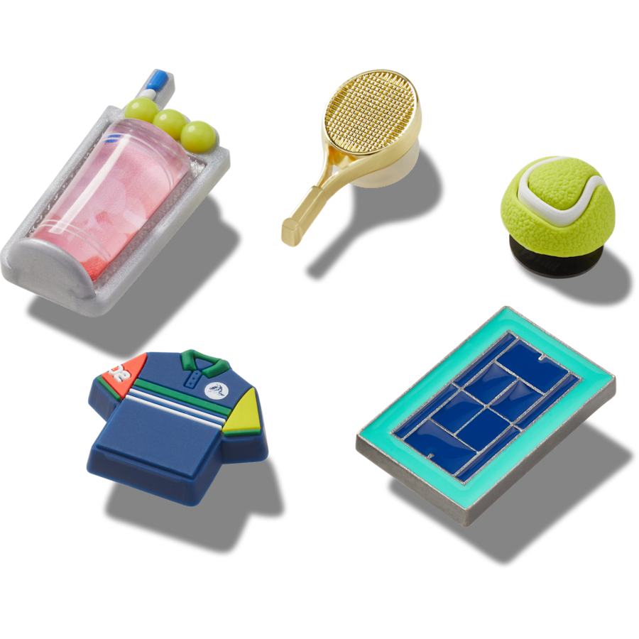 Crocs Day at The Tennis Court 5 Pack Jibbitz™ charms
