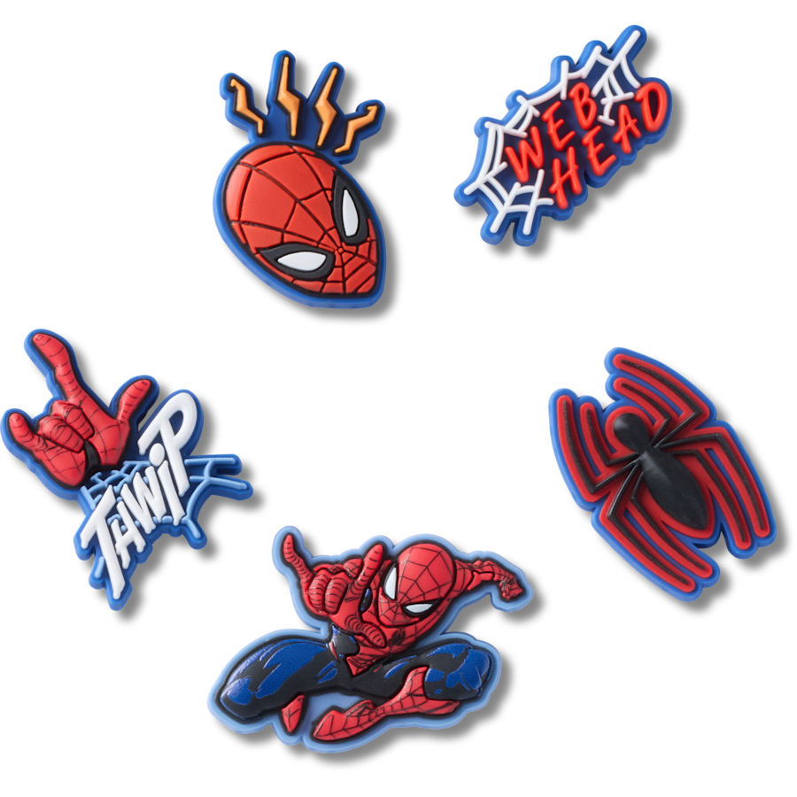 Crocs Spiderman 5 Pack Jibbitz™ charms