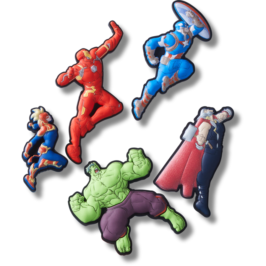Crocs Avengers Heroes 5PCk Jibbitz™ charms
