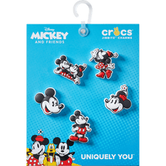 Crocs Mickey and Minnie PVC 5 Pack Jibbitz™ charms