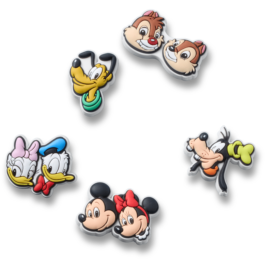 Crocs Mickey and Friends PVC 5 Pack Jibbitz™ charms