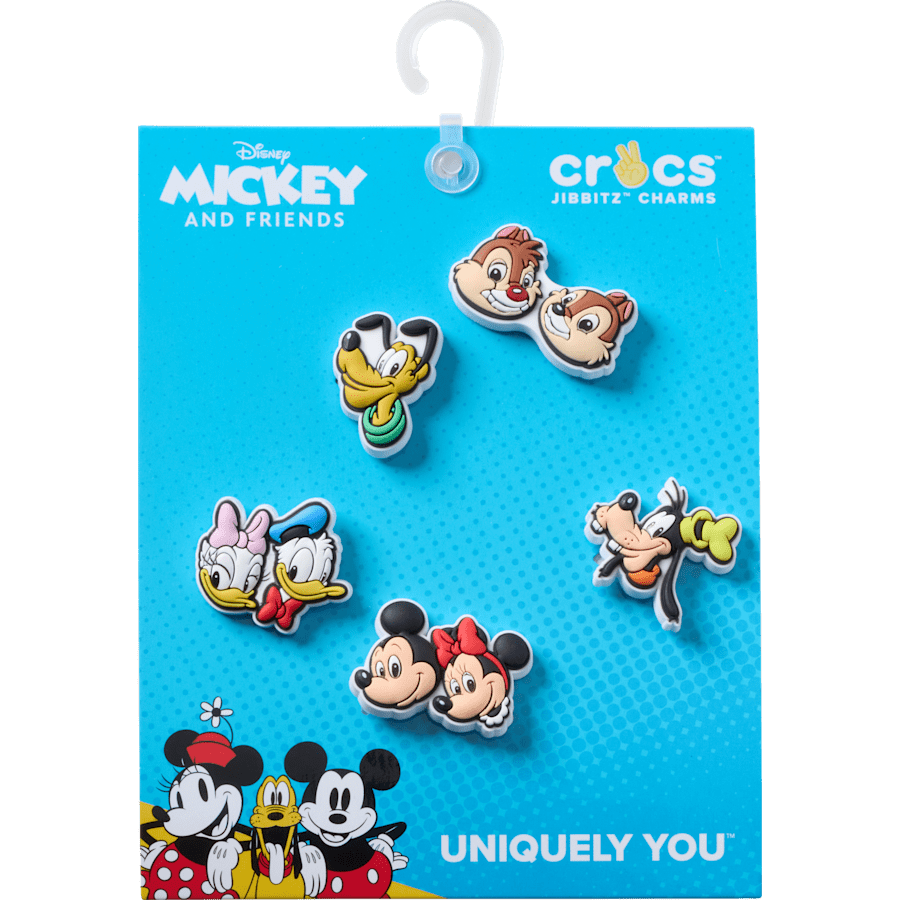 Crocs Mickey and Friends PVC 5 Pack Jibbitz™ charms
