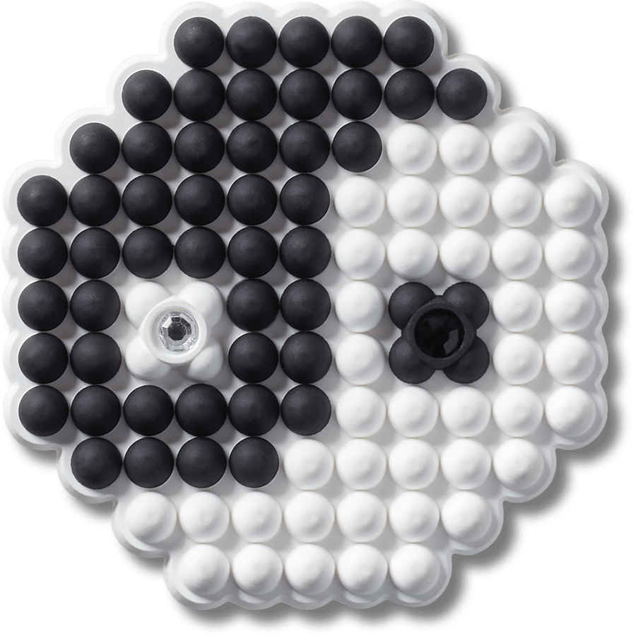 Crocs Beaded Ying and Yang Jibbitz™ charms