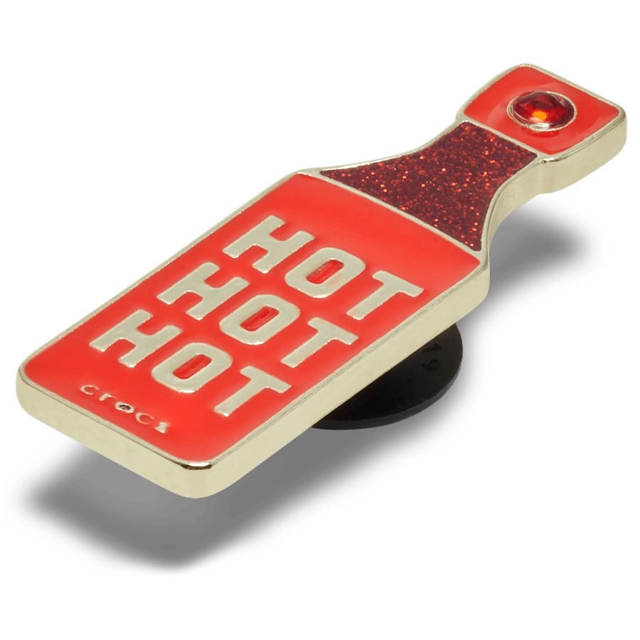 Crocs Gold Hot Hot Hot Sauce Jibbitz™ charms