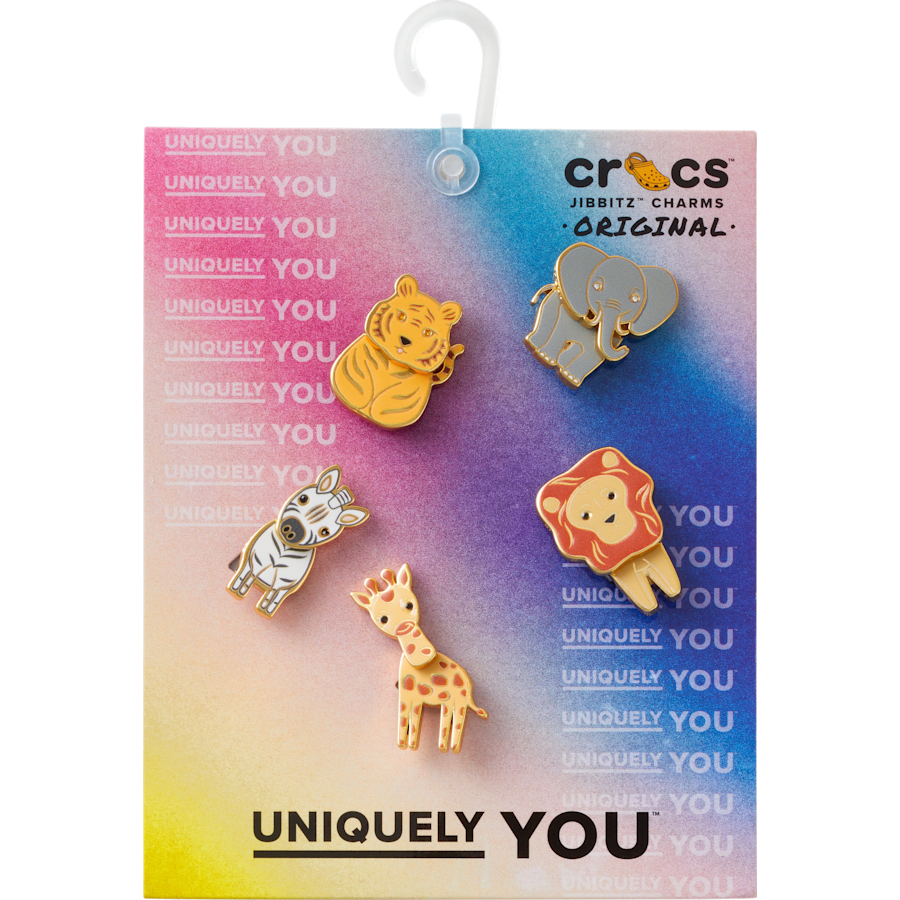 Crocs Enamel Safari 5 Pack Jibbitz™ charms