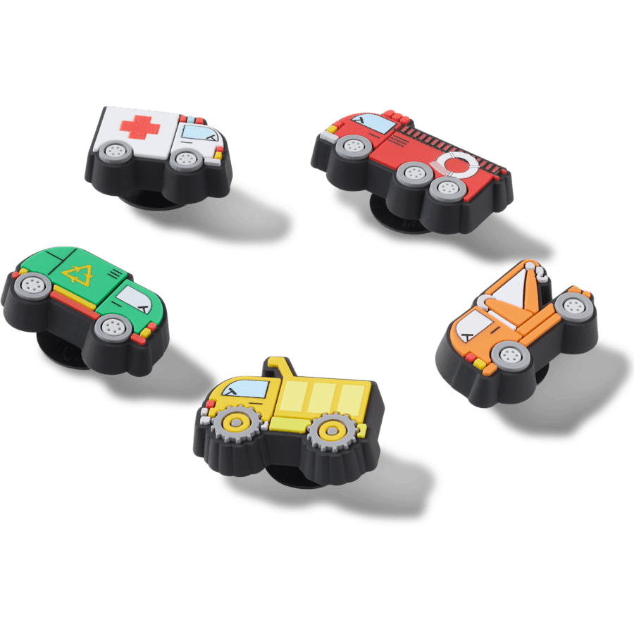 Crocs Tiny Work Trucks 5 Pack Jibbitz™ charms