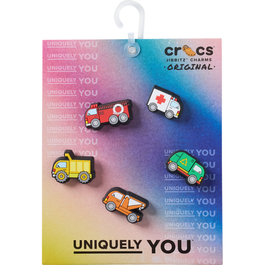 Crocs Tiny Work Trucks 5 Pack Jibbitz™ charms