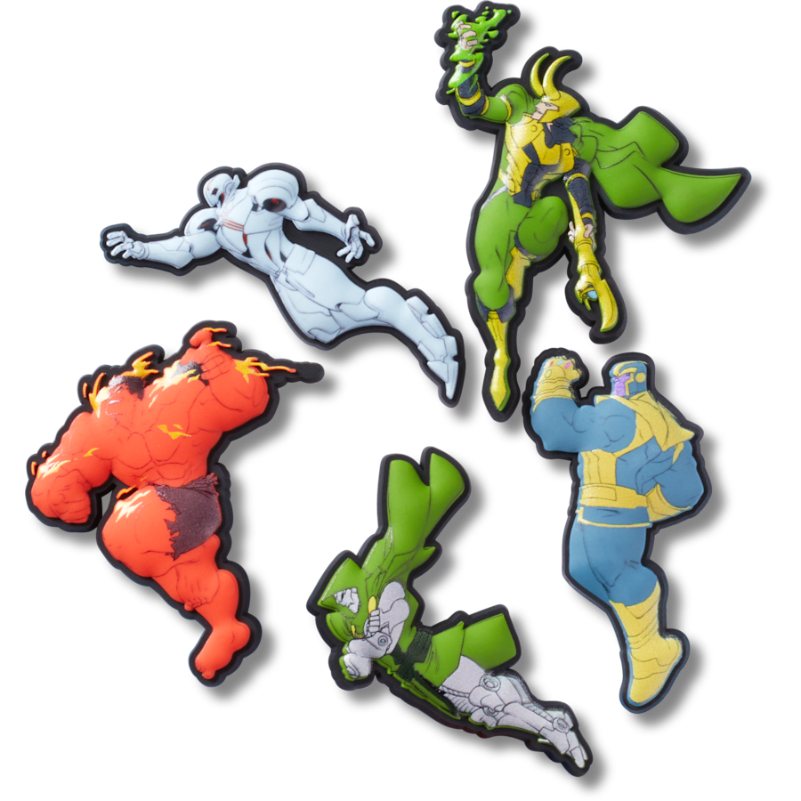Crocs Avengers Villains 5Pck Jibbitz™ charms