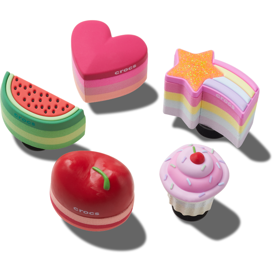 Crocs Stacked Sweets 5 Pack Jibbitz™ charms