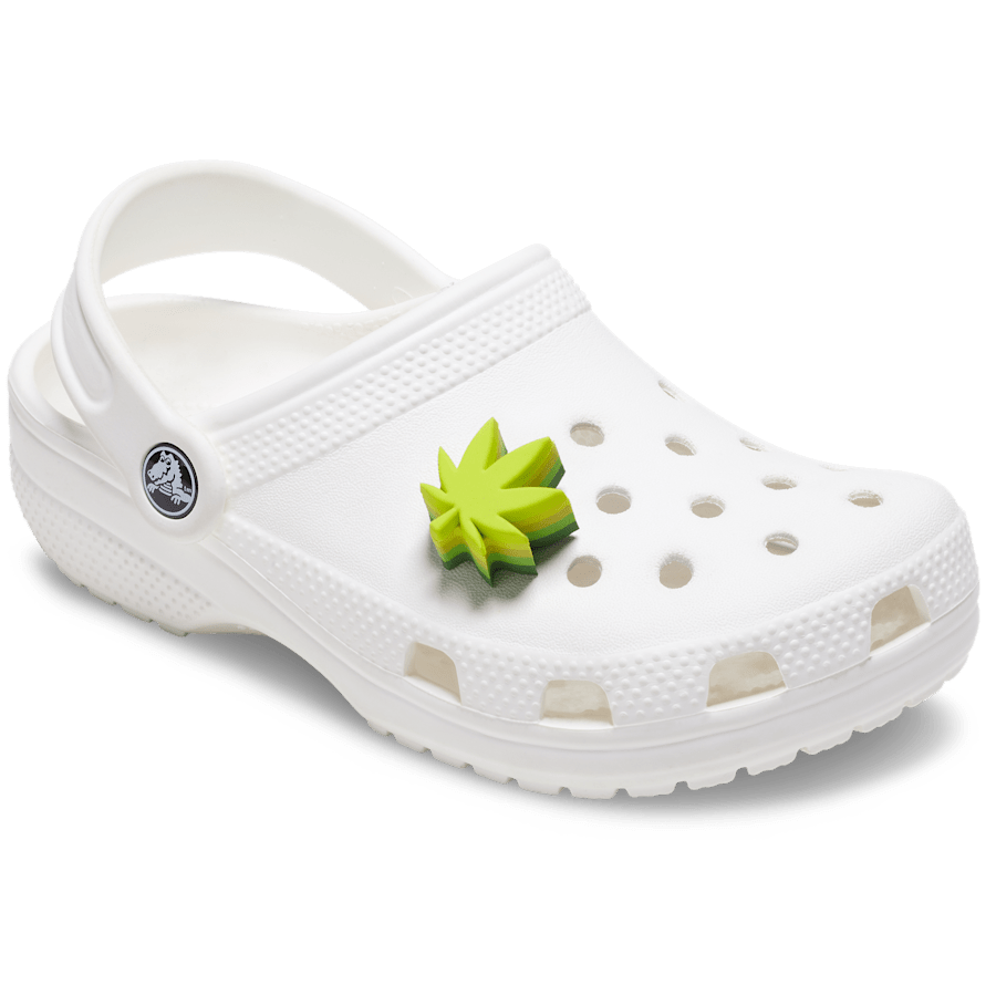 Crocs Stacked Hemp Leaf Jibbitz™ charms