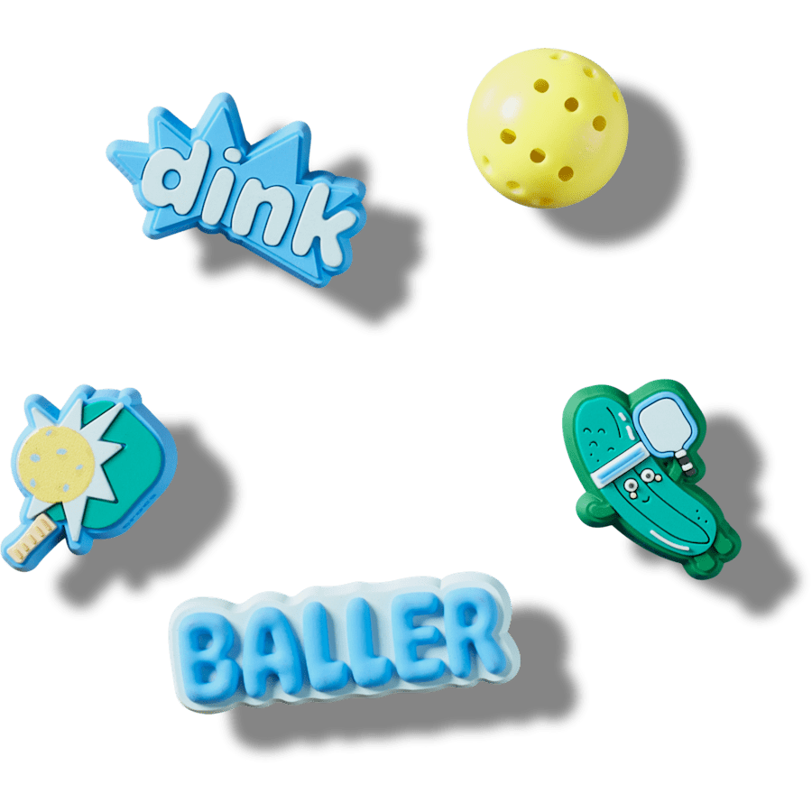 Crocs Pickle Ball 5 Pack Jibbitz™ charms