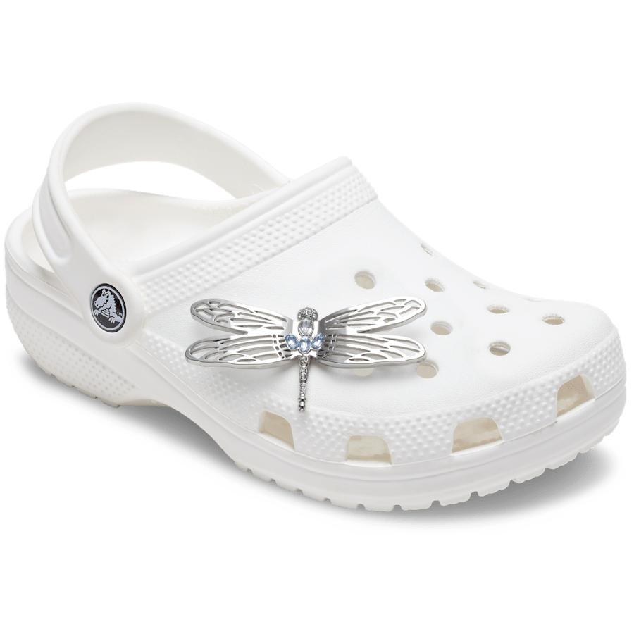 Crocs Silver Dragonfly Jibbitz™ charms