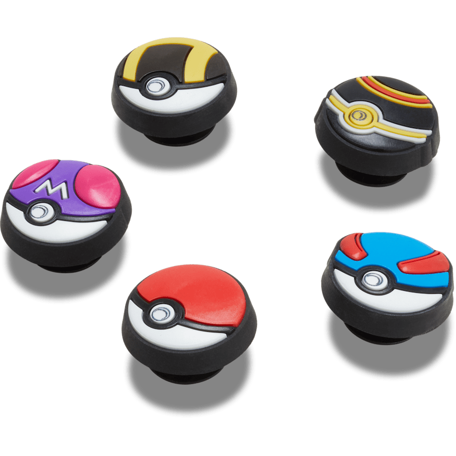 Crocs Poke Ball 5 Pack Jibbitz™ charms