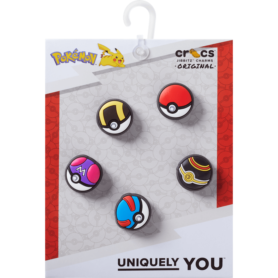 Crocs Poke Ball 5 Pack Jibbitz™ charms