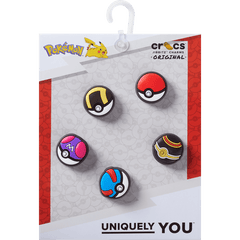 Crocs Poke Ball 5 Pack Jibbitz™ charms