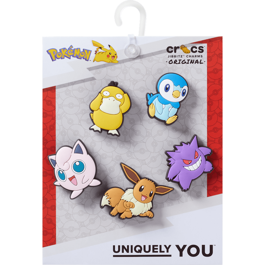 Crocs Pokemon Assrtd 5 Pck Jibbitz™ charms