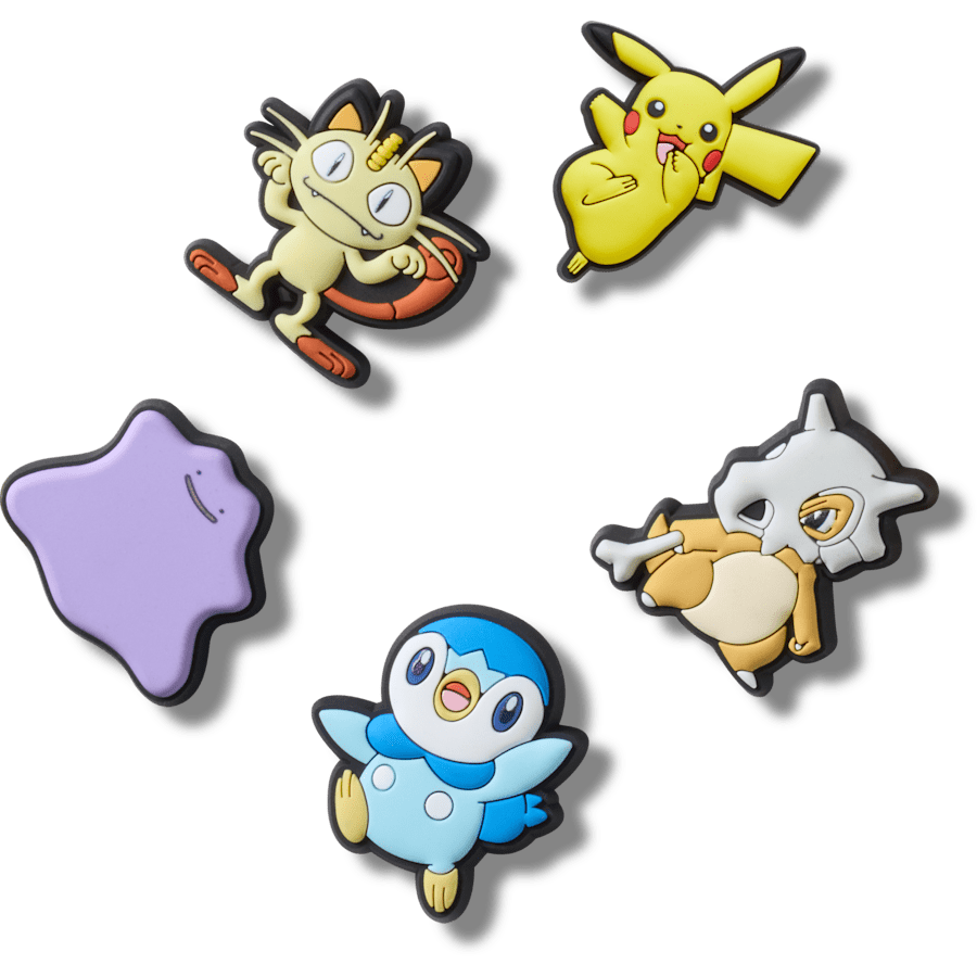 Crocs Pokemon Variety 5 Pck Jibbitz™ charms