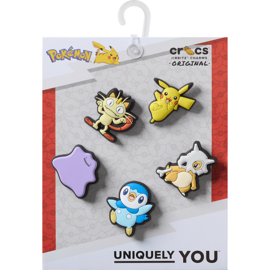Crocs Pokemon Variety 5 Pck Jibbitz™ charms