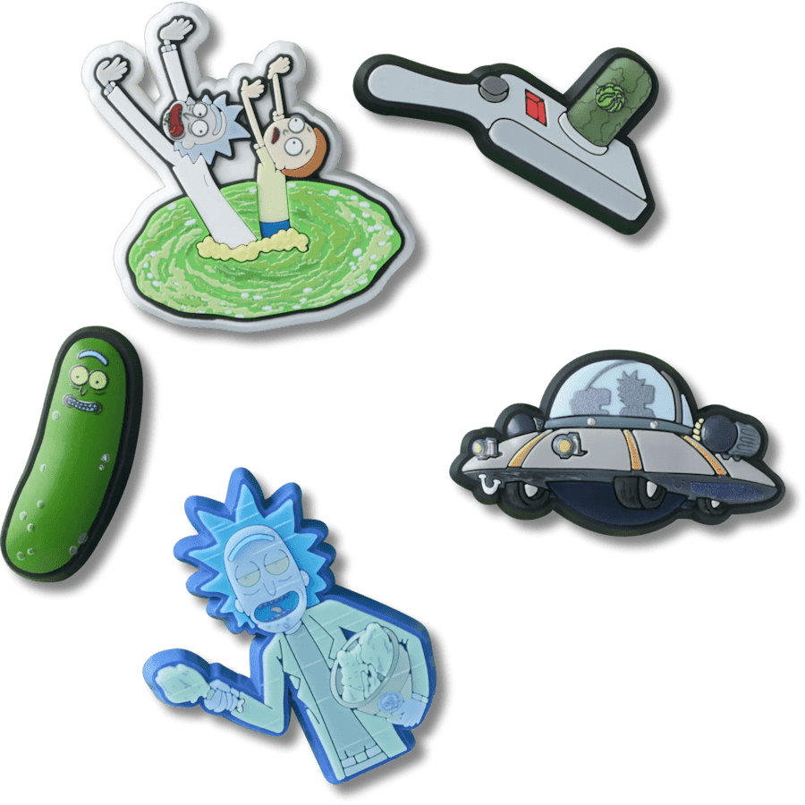 Crocs Rick and Morty 5 Pack Jibbitz™ charms