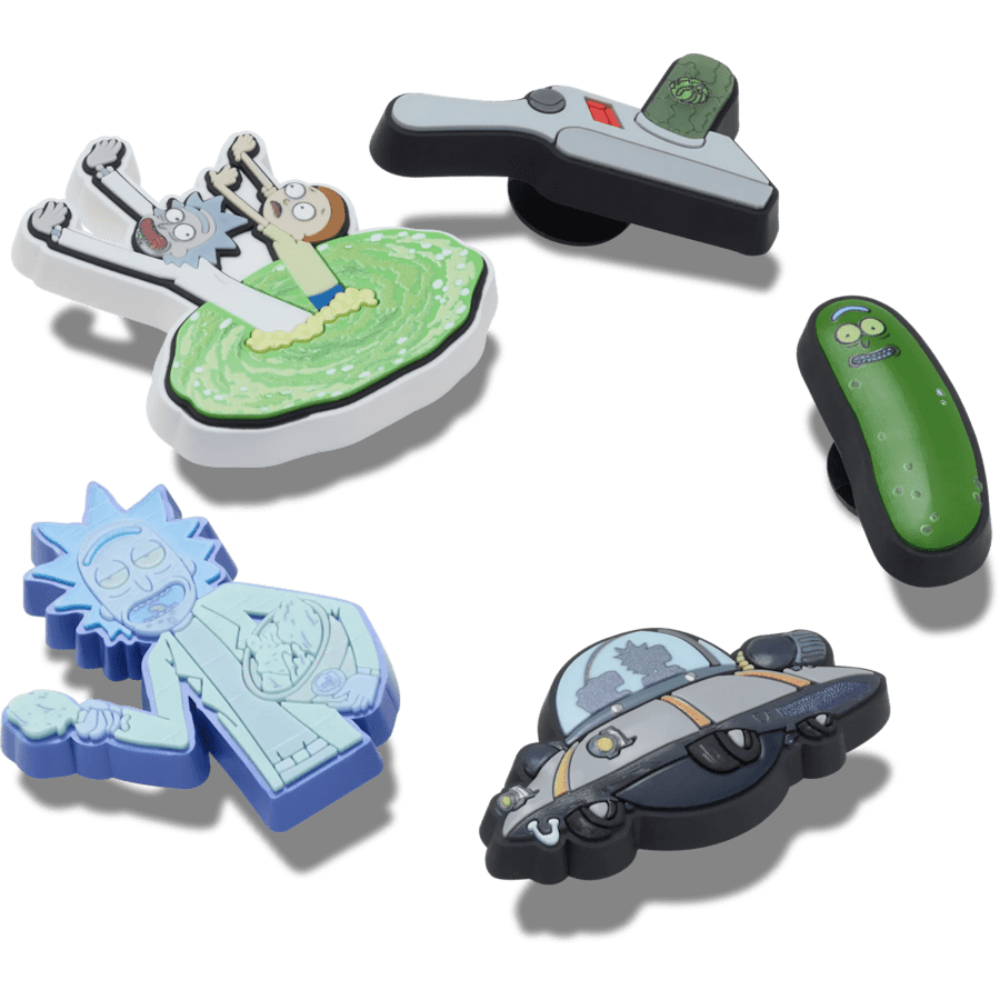 Crocs Rick and Morty 5 Pack Jibbitz™ charms