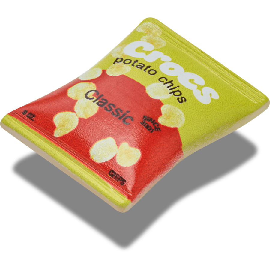 Crocs Yellow Red Chip Bag Jibbitz™ charms