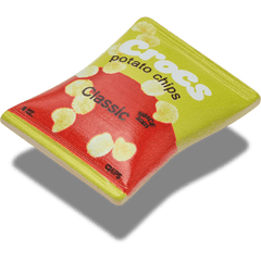 Crocs Yellow Red Chip Bag Jibbitz™ charms